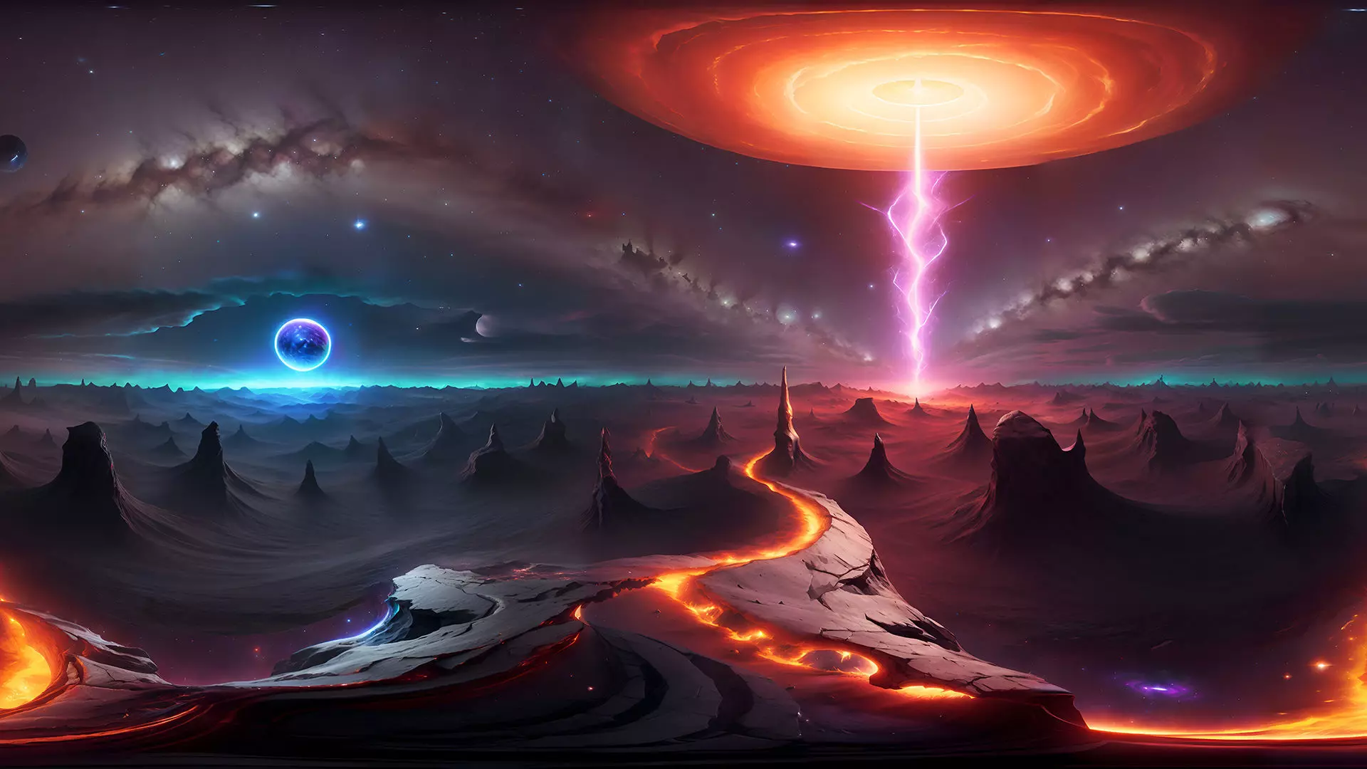 HDRI Alien Places Vol2 Low-poly 3D model_0