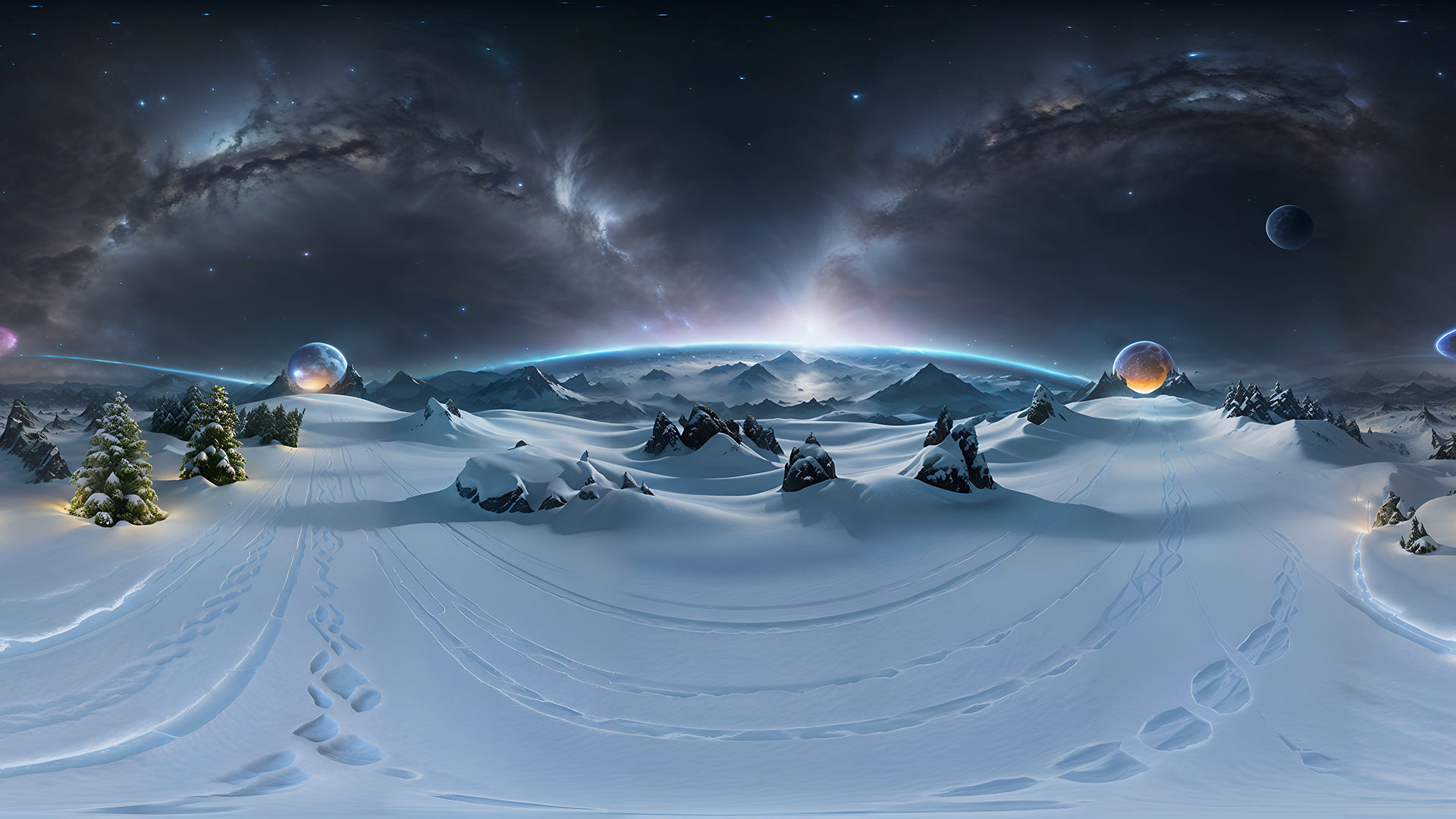 HDRI Alien Places Vol2 Low-poly 3D model_1