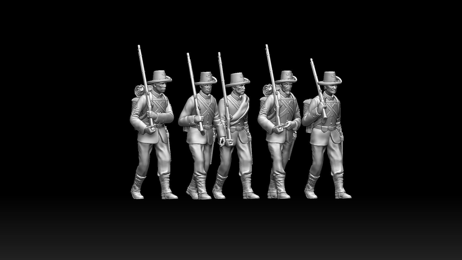 iron  brigade 3D print model_1