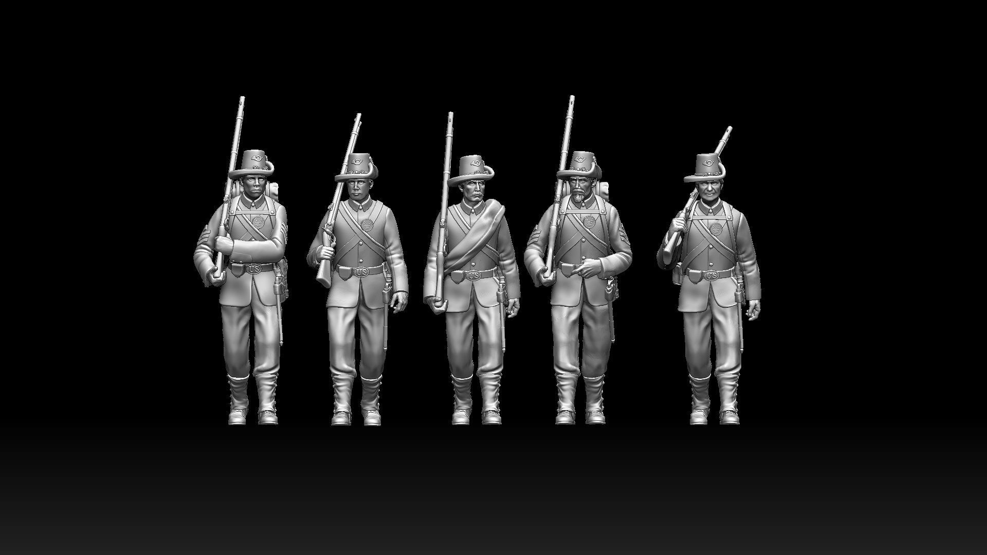 iron  brigade 3D print model_14