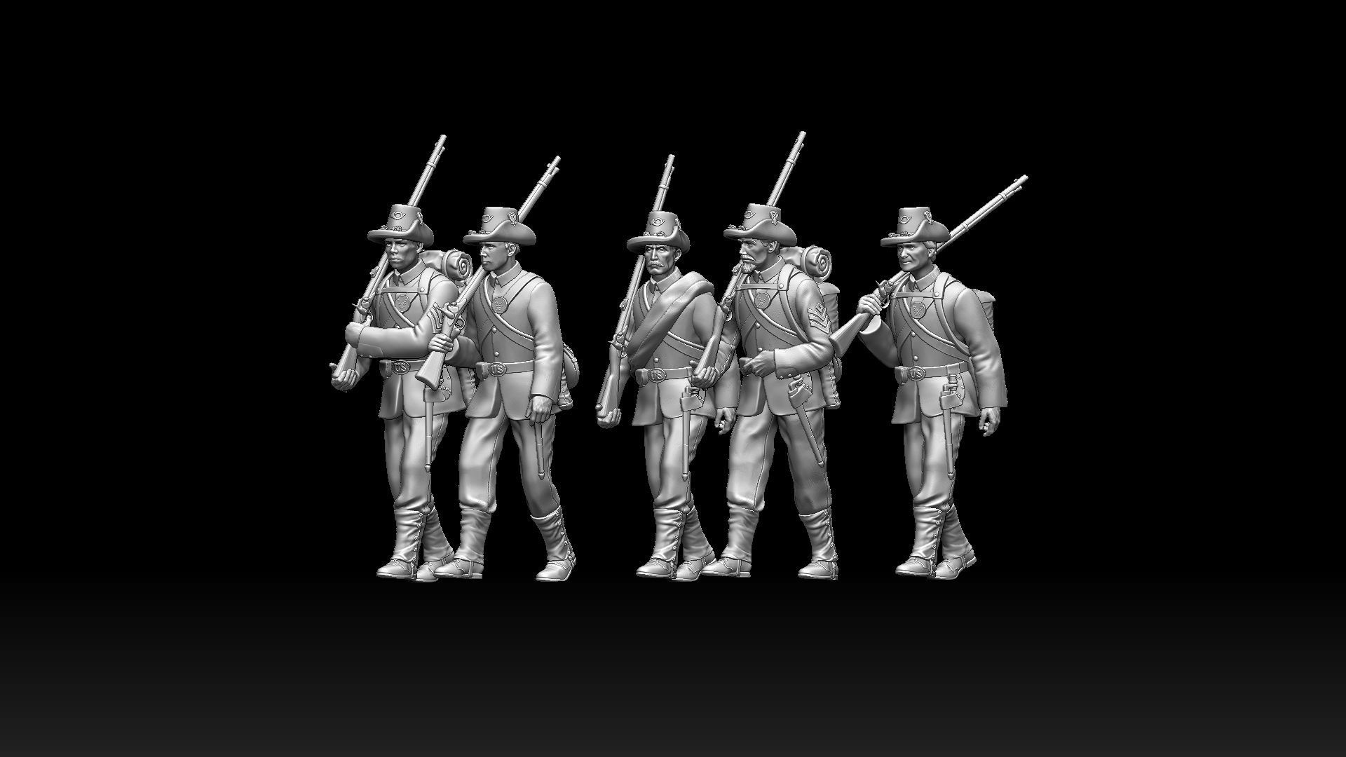 iron  brigade 3D print model_12