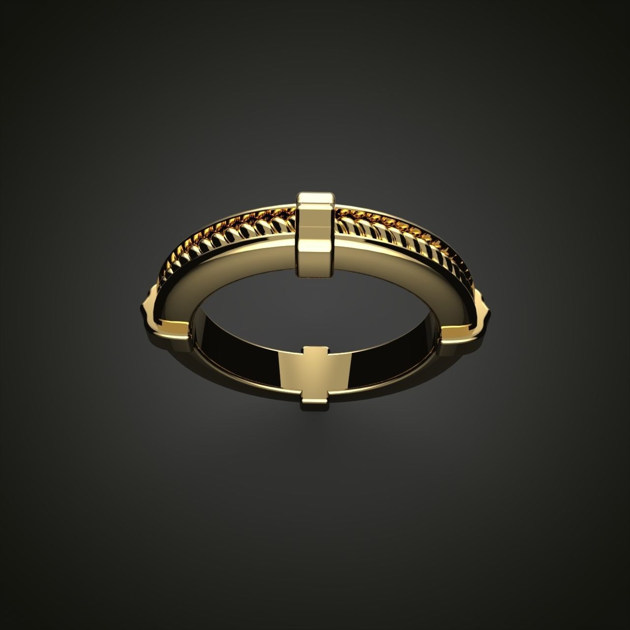 Wedding ring men or unisex  18 sizes europe sizes 3d model  3D print model_2