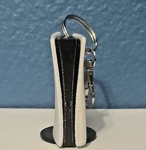 PS5 Keychain 3D print model