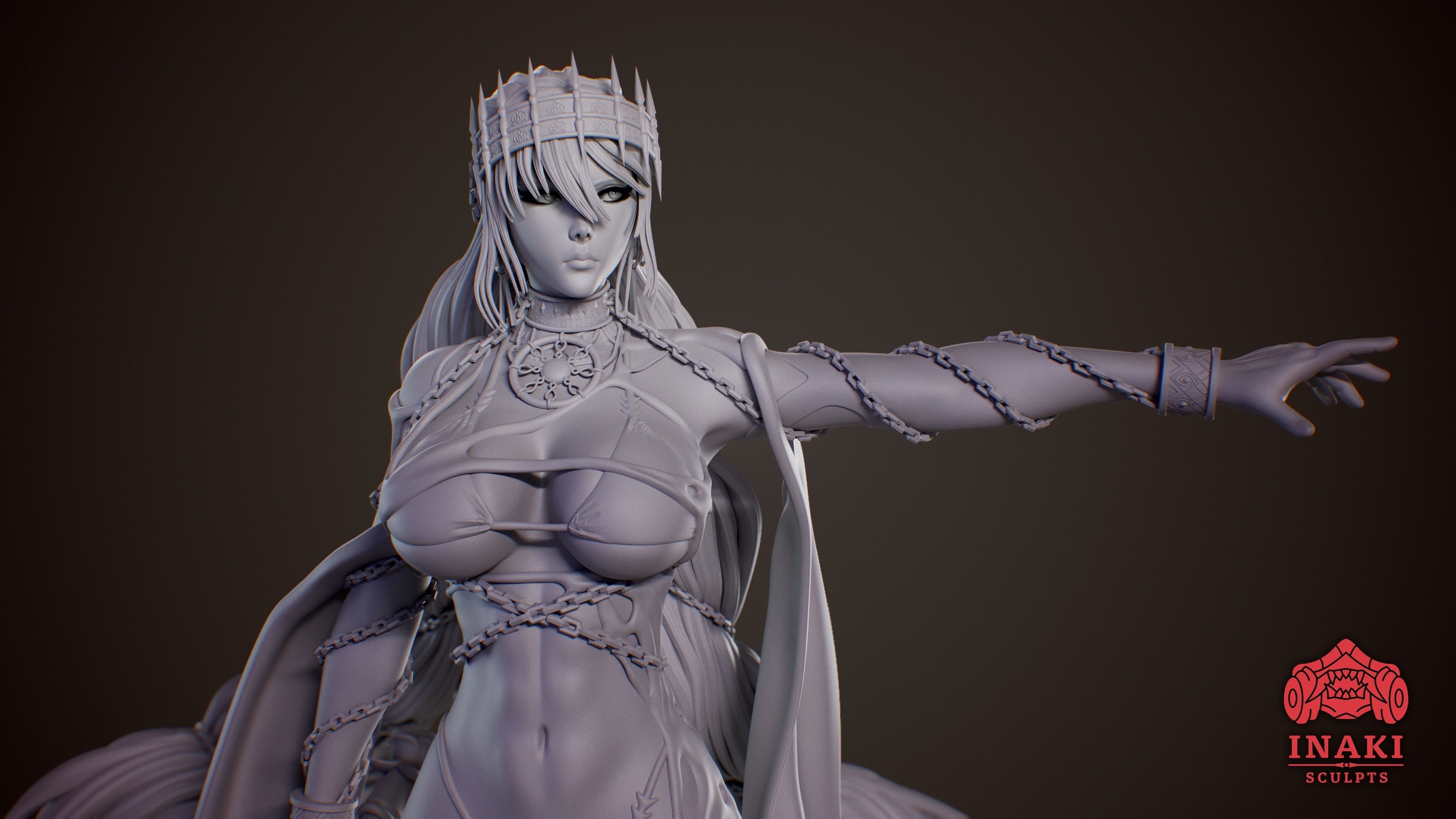 Zenobia - Fate GO 3D print model_4