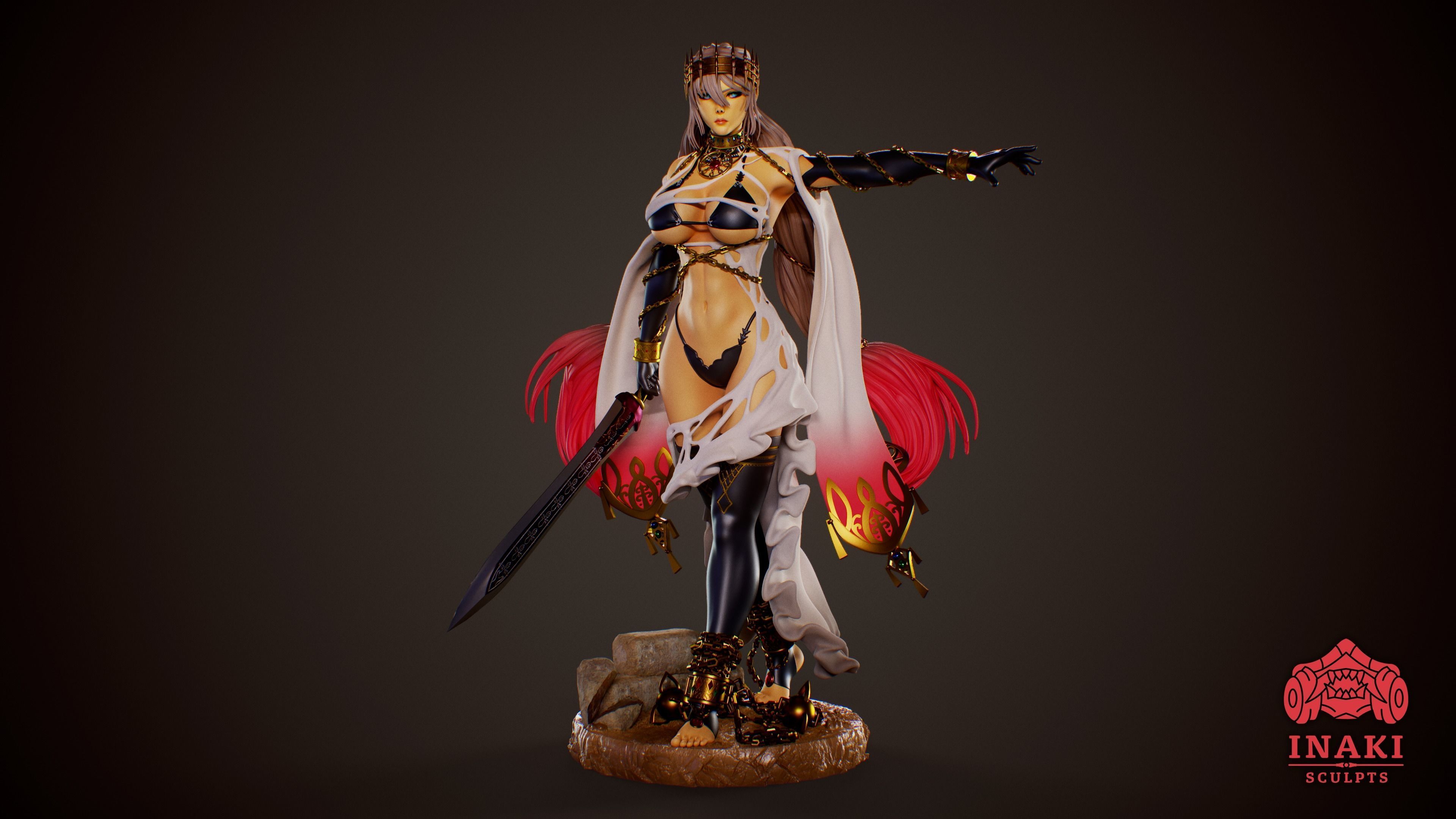 Zenobia - Fate GO 3D print model_3
