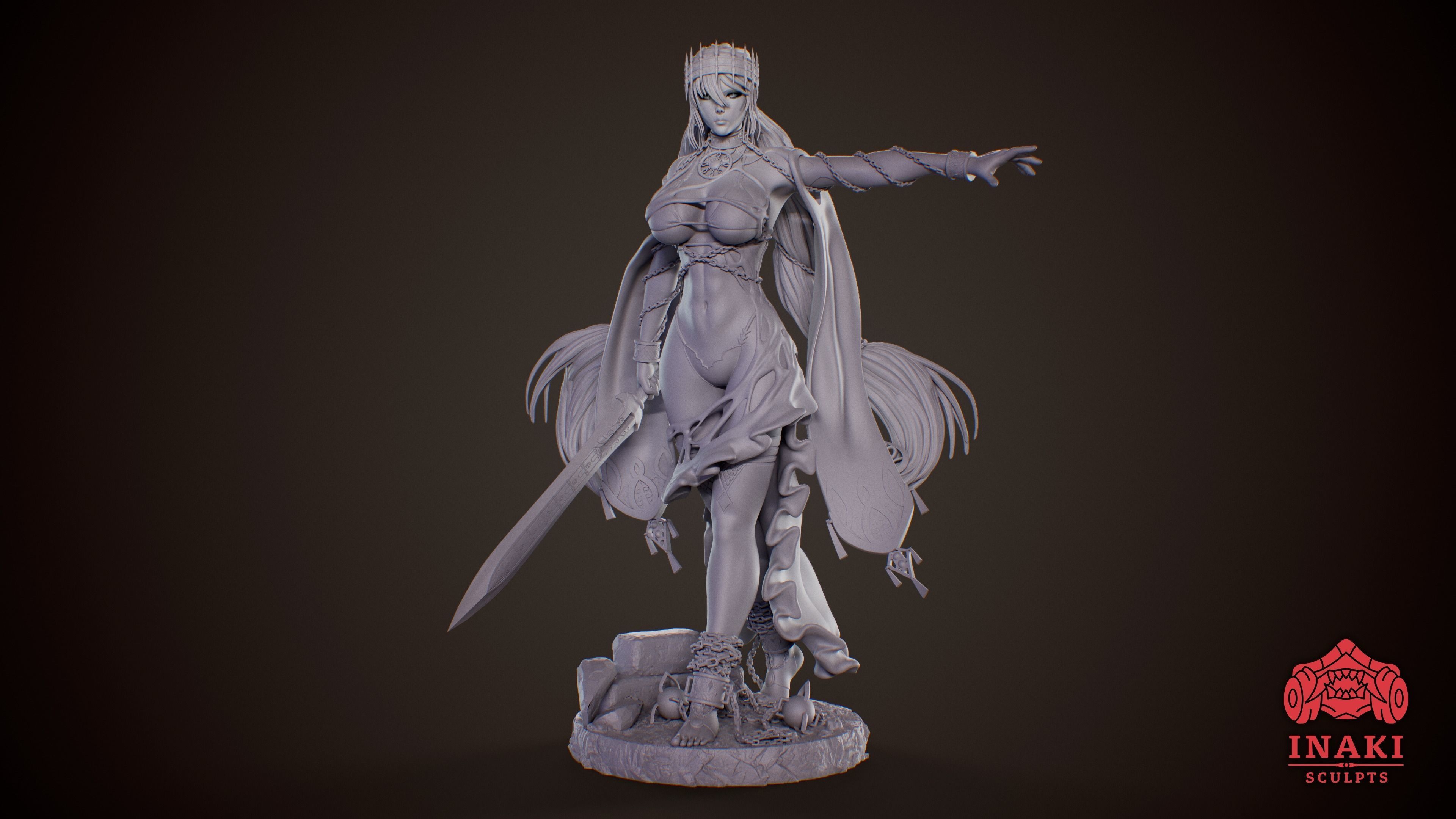 Zenobia - Fate GO 3D print model_5