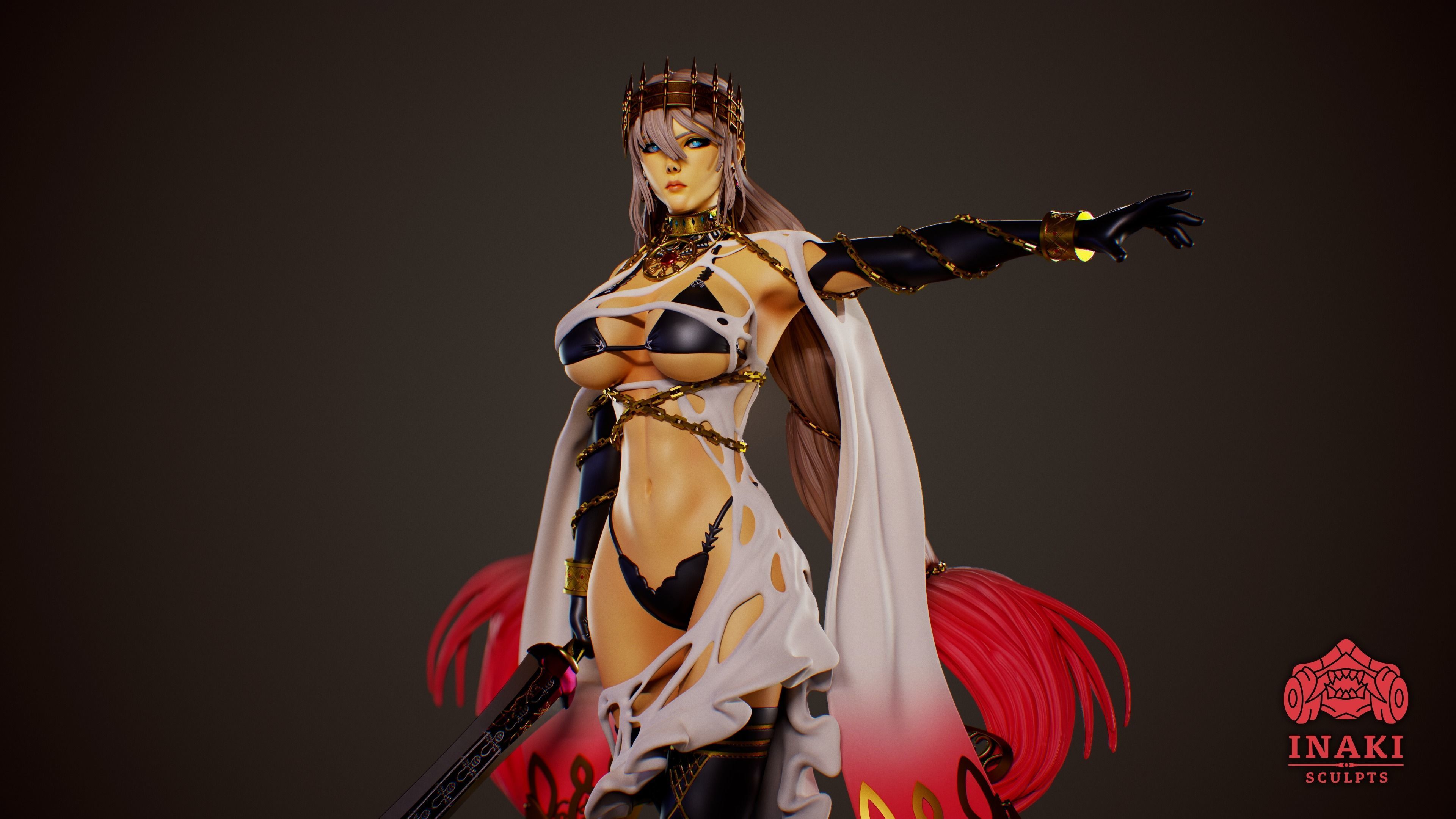 Zenobia - Fate GO 3D print model_2