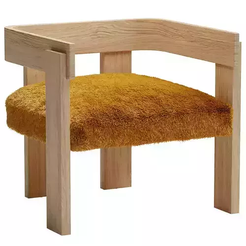 LOC LOUNGE CHAIR 3D model