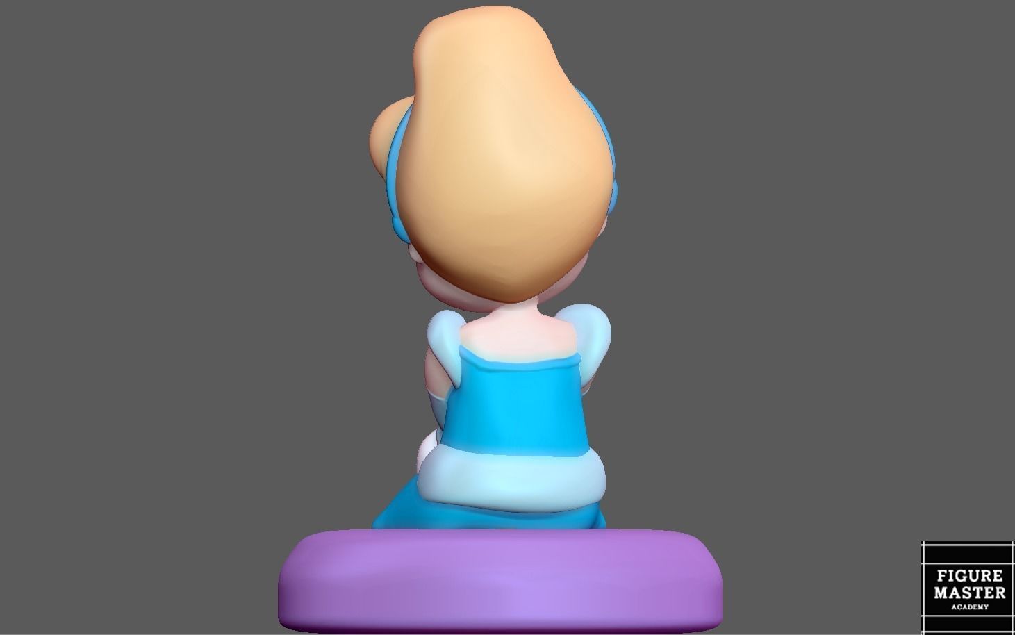 CINDERELLA BABY DISNEY PRINCESS ANIMATION 3D PRINT 3D print model_9