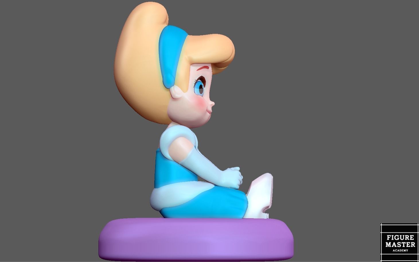 CINDERELLA BABY DISNEY PRINCESS ANIMATION 3D PRINT 3D print model_7