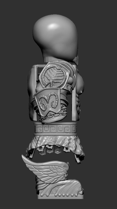 Lego Minifigures - Kratos  God Of War 3 3D print model_17