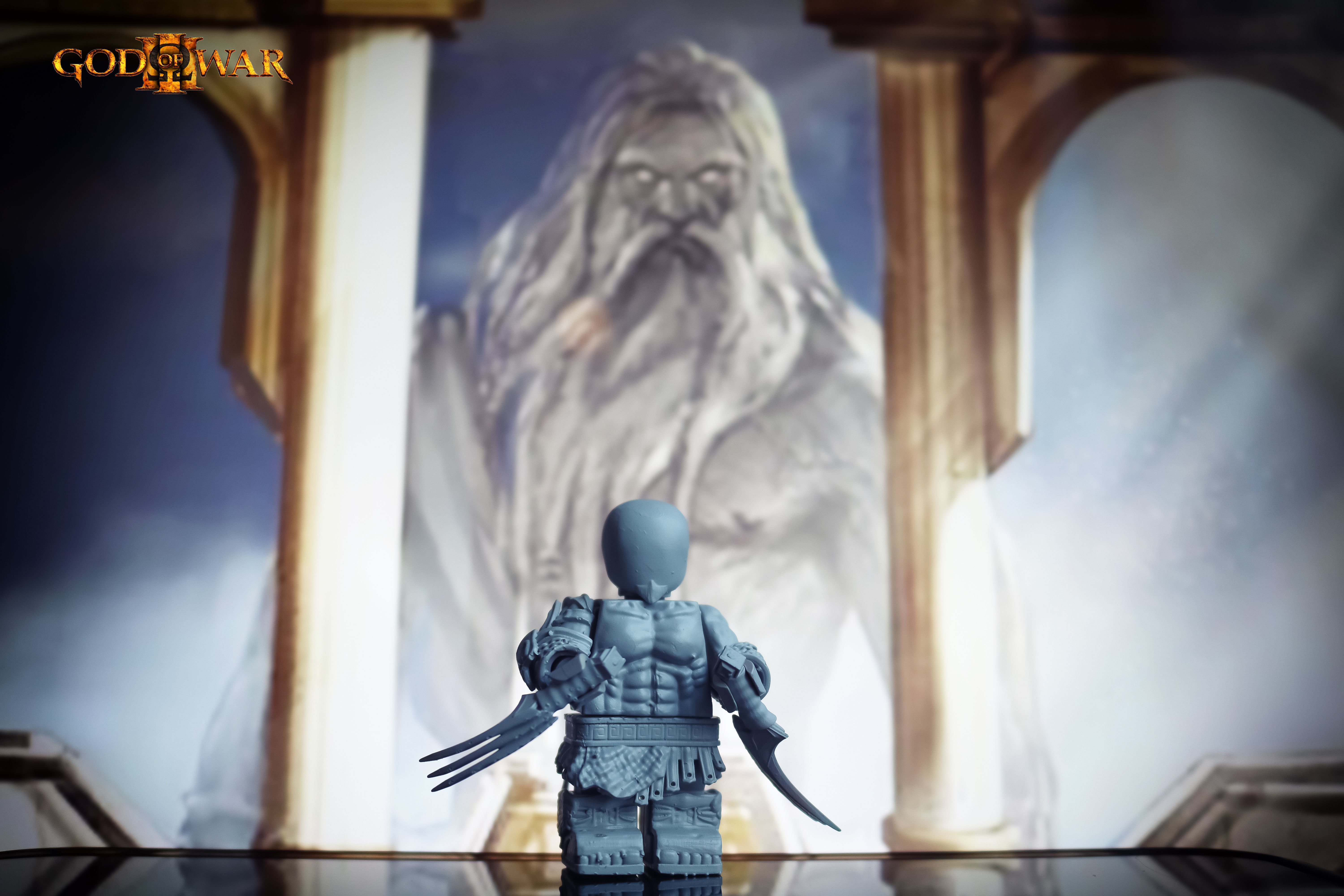 Lego Minifigures - Kratos  God Of War 3 3D print model_11