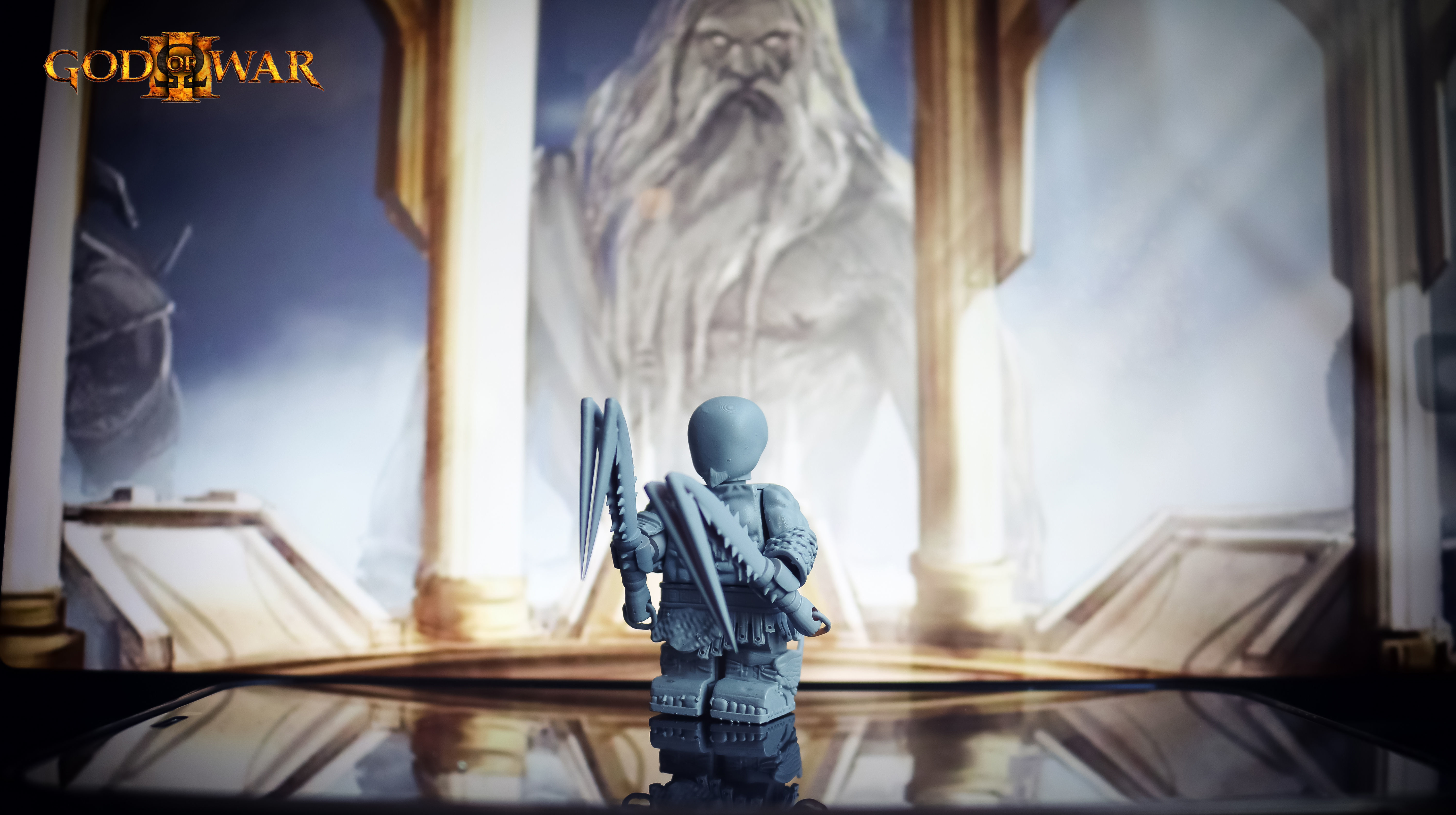 Lego Minifigures - Kratos  God Of War 3 3D print model_12