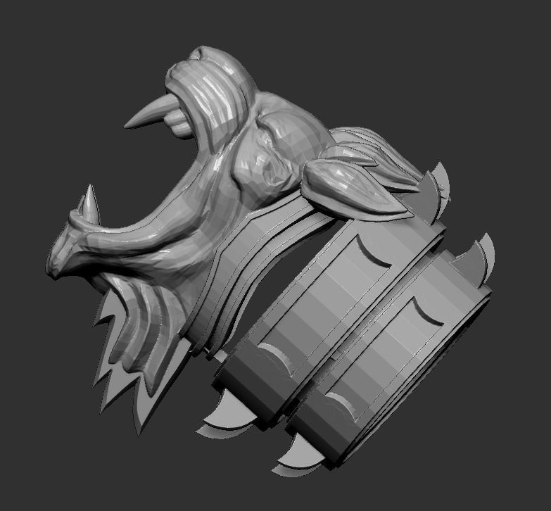 Lego Minifigures - Kratos  God Of War 3 3D print model_24