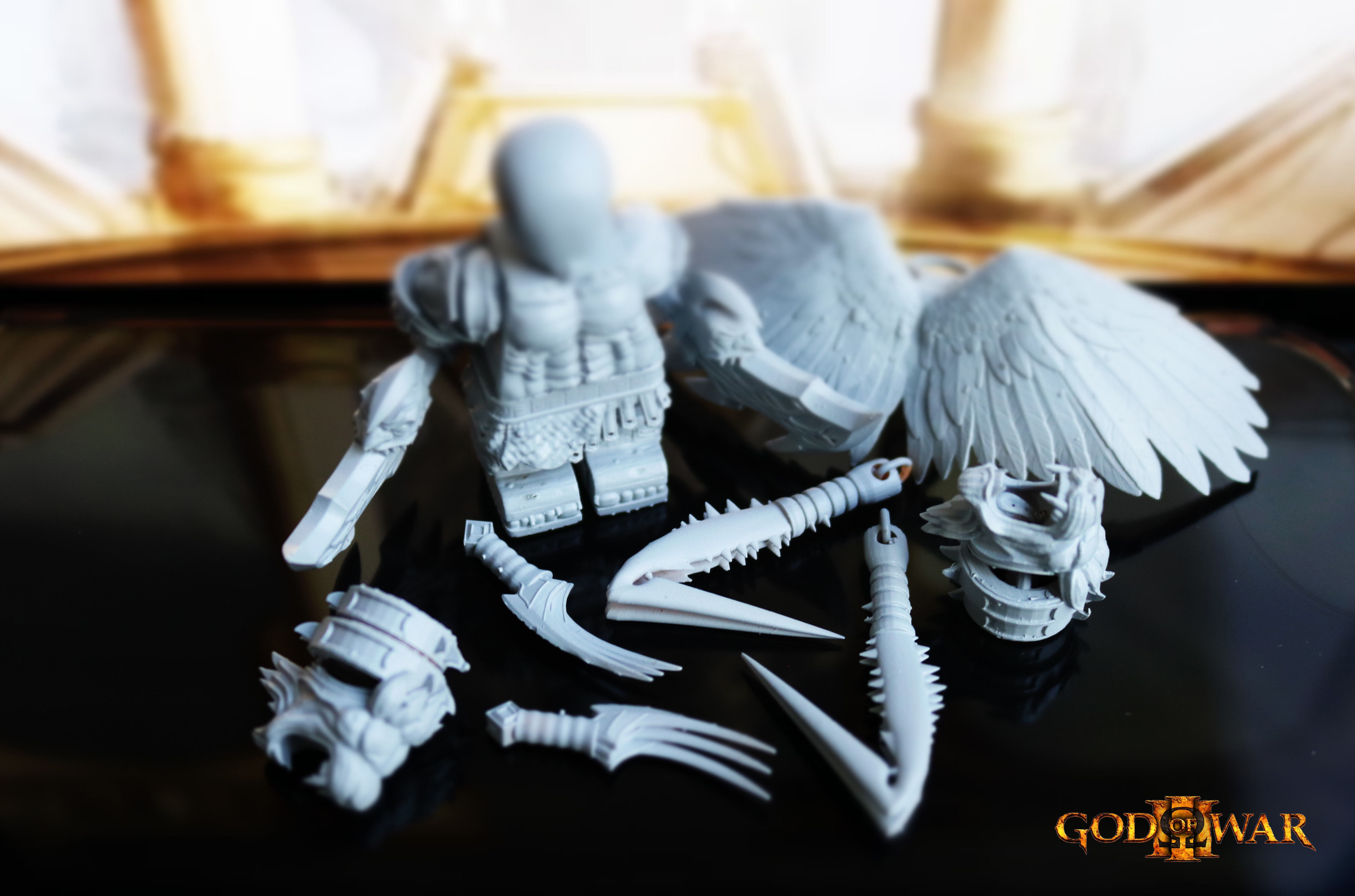 Lego Minifigures - Kratos  God Of War 3 3D print model_5
