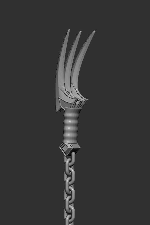 Lego Minifigures - Kratos  God Of War 3 3D print model_14