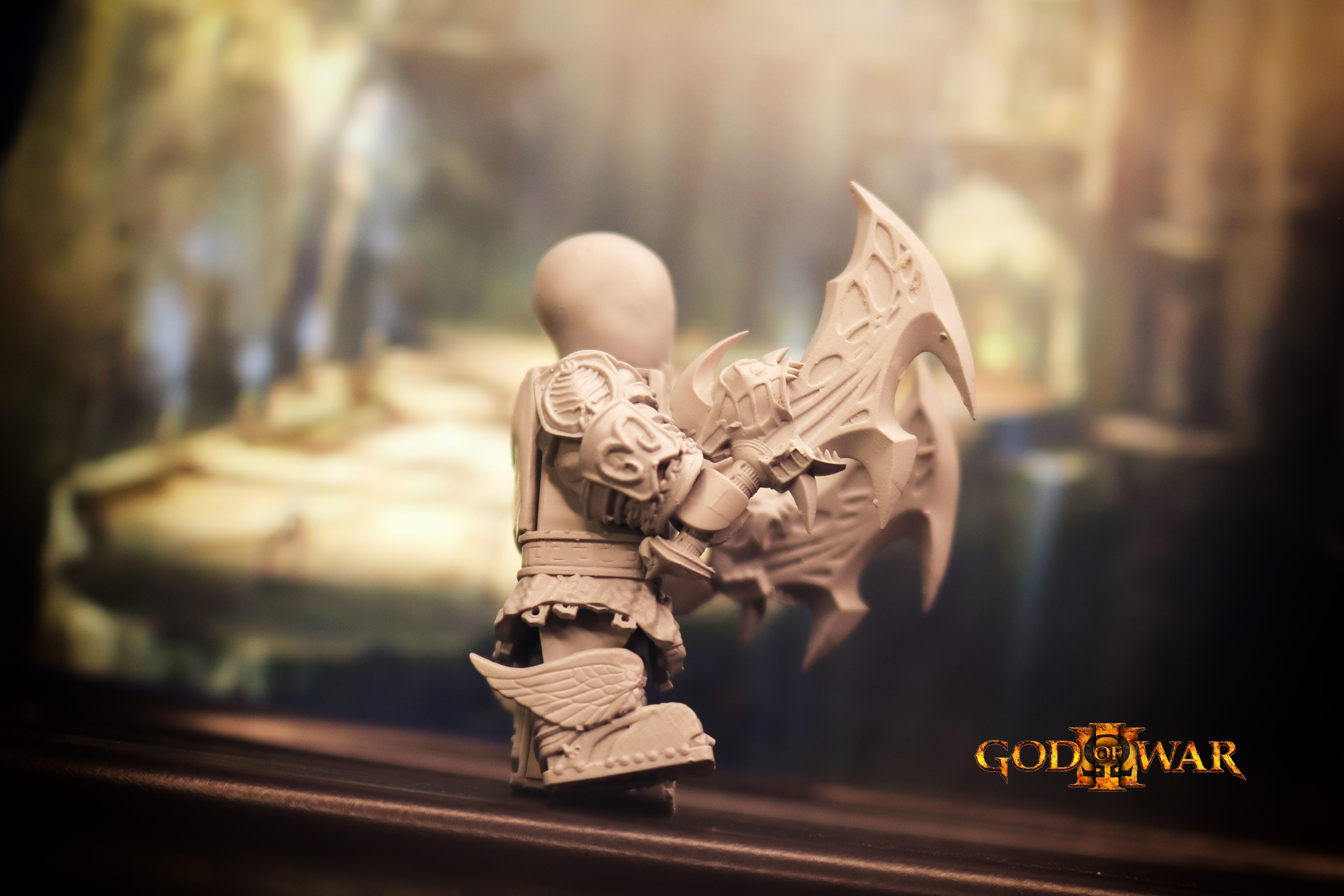 Lego Minifigures - Kratos  God Of War 3 3D print model_8