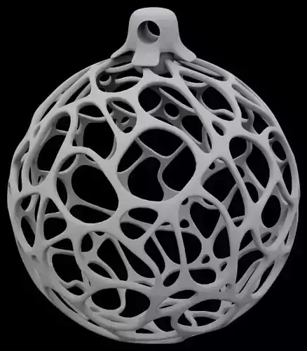 Christmas Tree Globe 3D print model