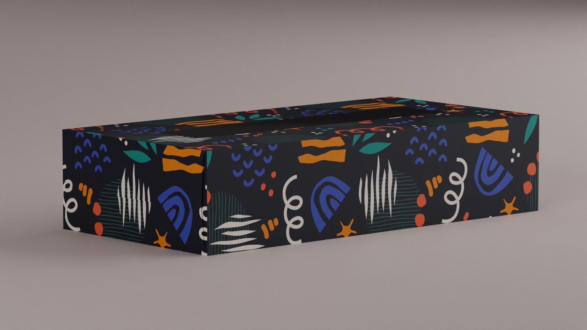 Tissue Box 3D model_5