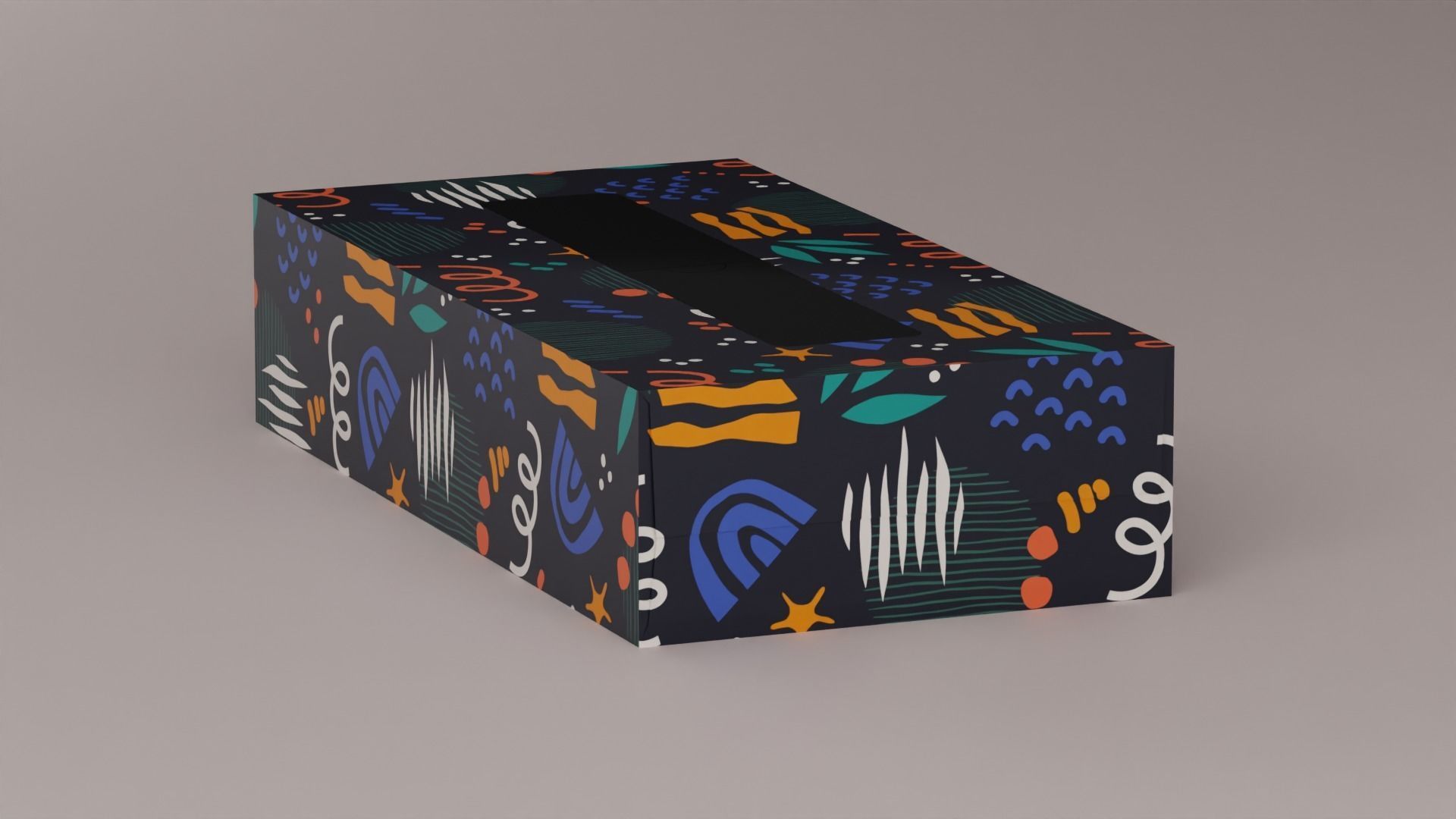 Tissue Box 3D model_3