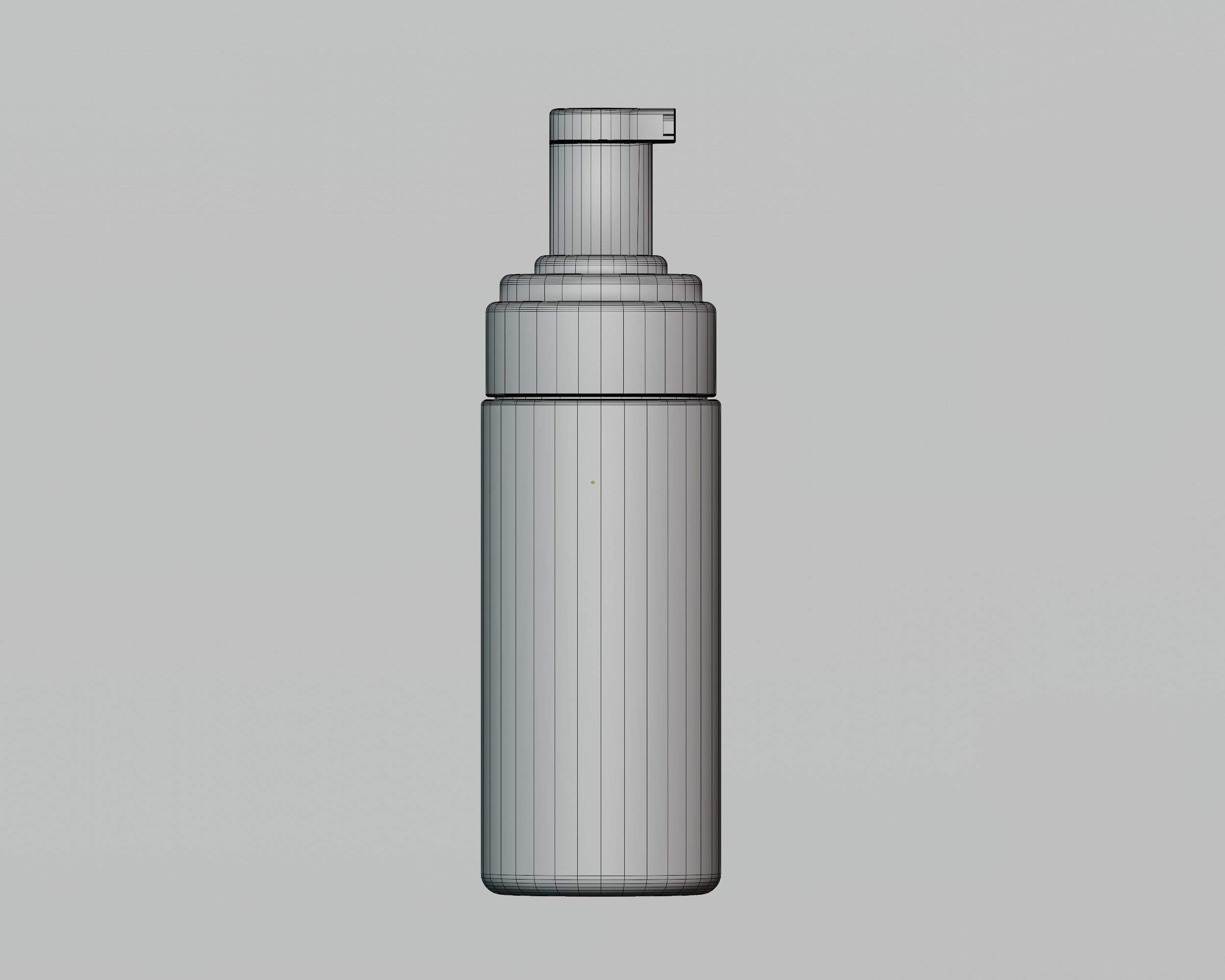 Cosmetic bottle 04 Low-poly 3D model_4