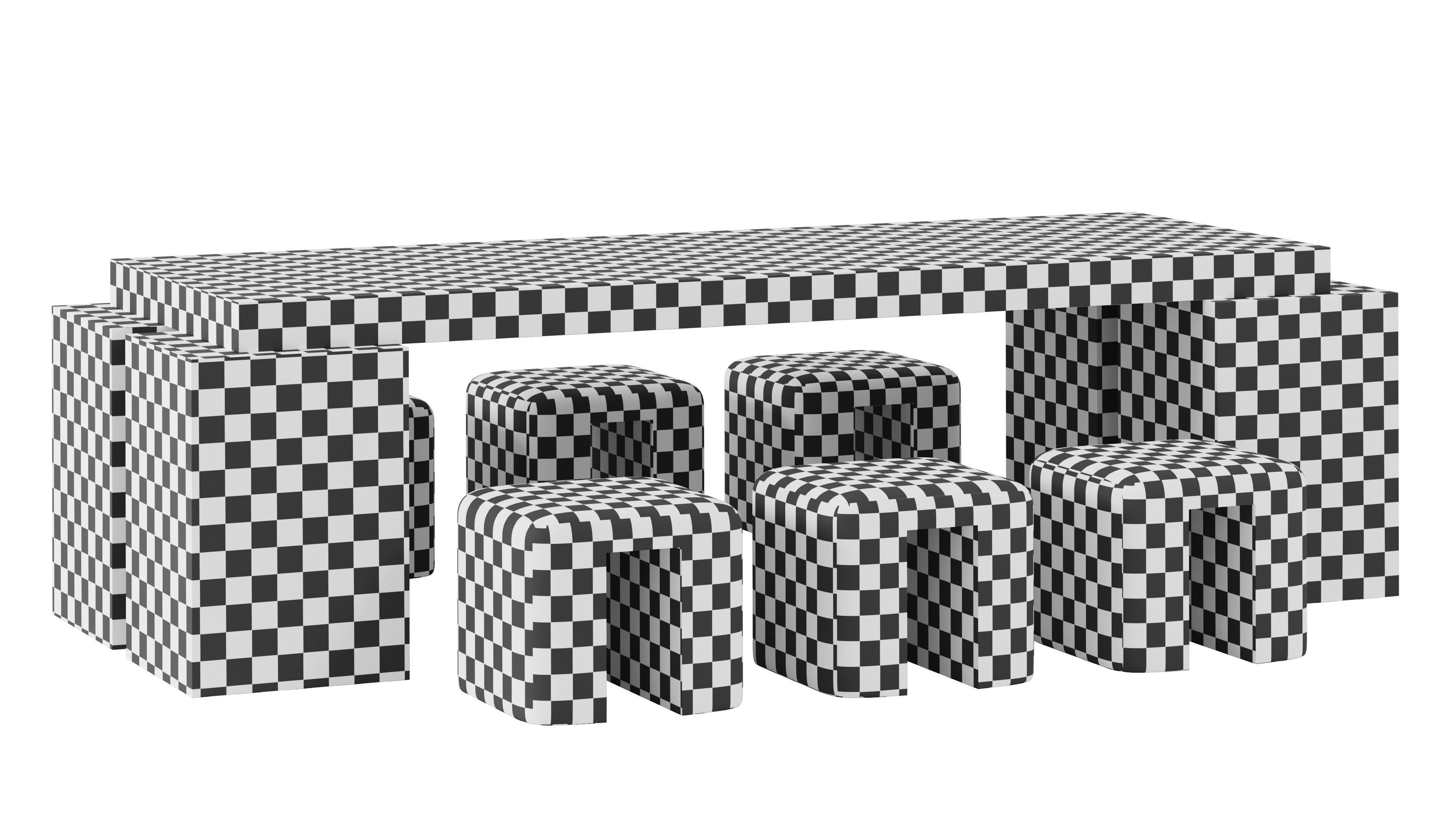 M010 DINING SET BY MONOLITH  3D model_1