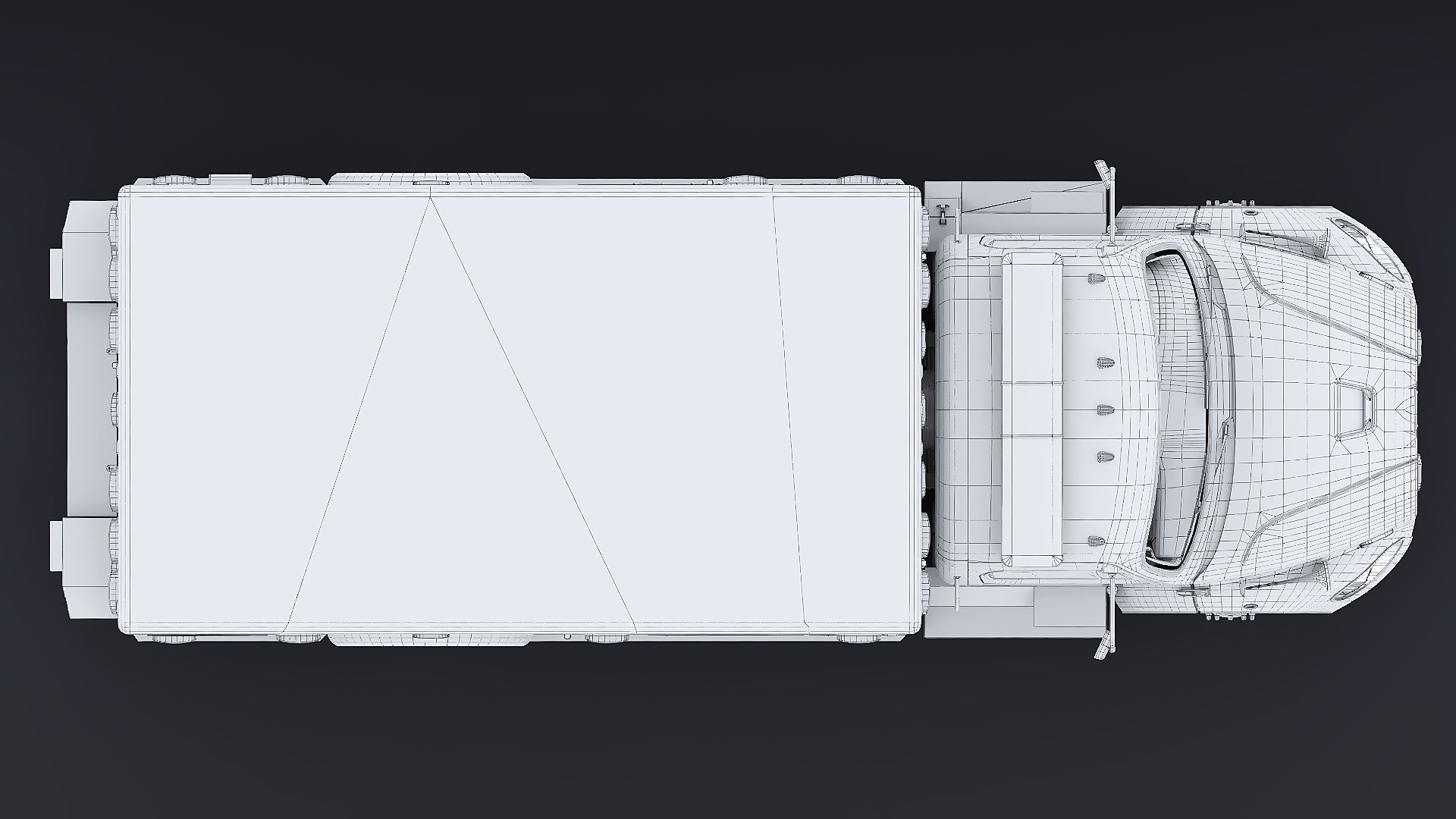 Freightliner M2 106  Ambulance Low-poly 3D model_43