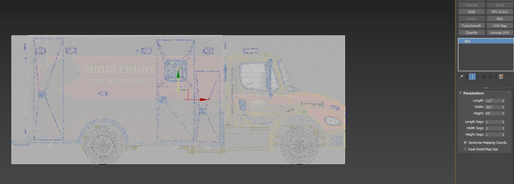 Freightliner M2 106  Ambulance Low-poly 3D model_64