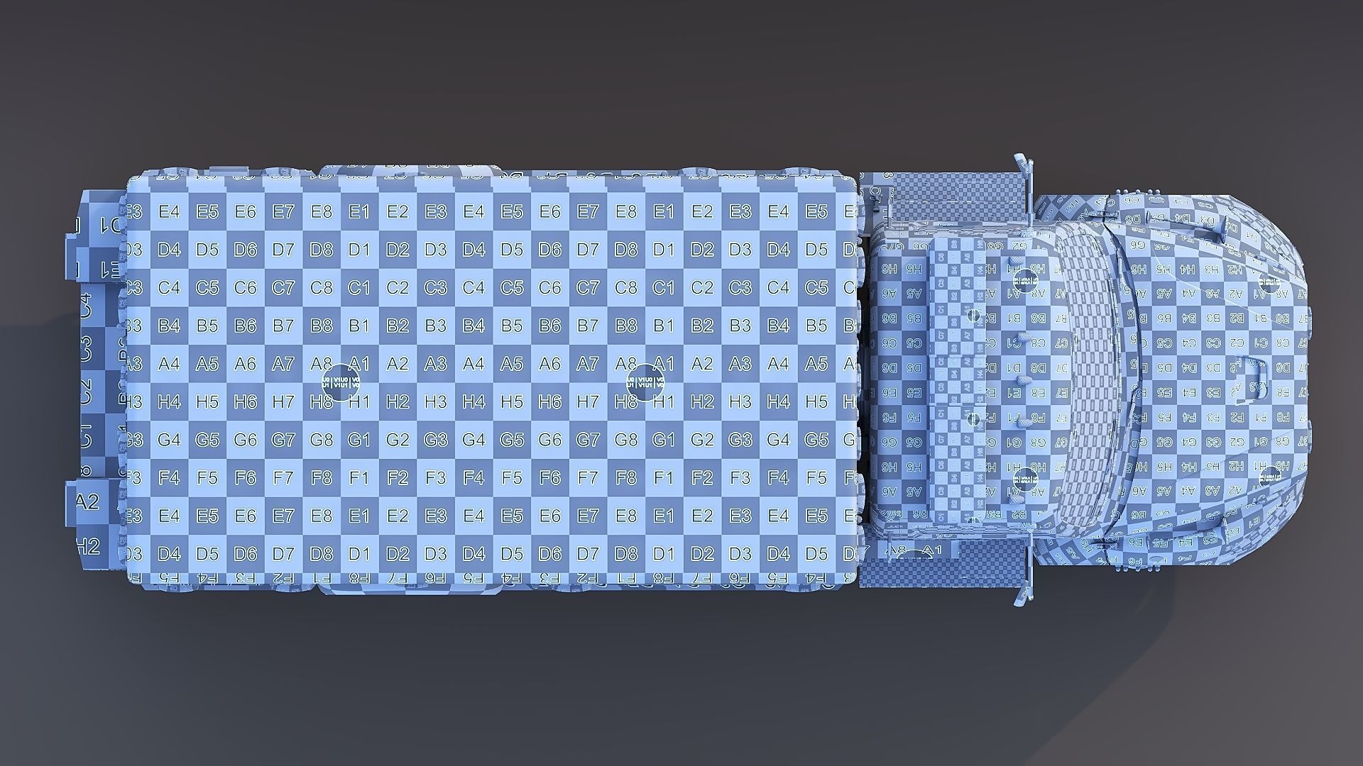 Freightliner M2 106  Ambulance Low-poly 3D model_51