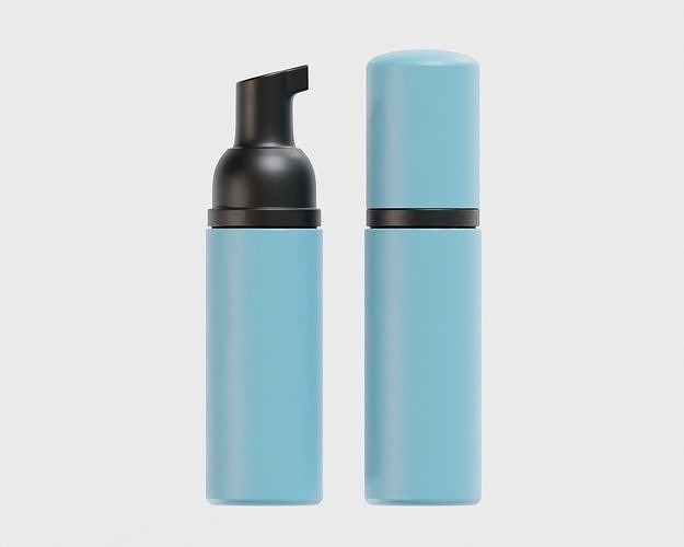Cosmetic bottle 07 Low-poly 3D model