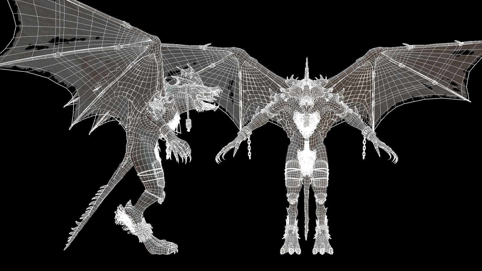 Nightshade Rigged Game Ready Low-poly 3D model_23