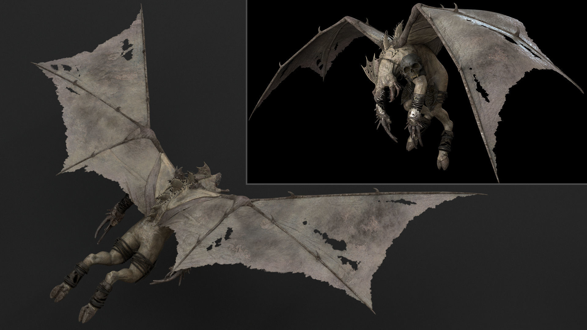 Nightshade Rigged Game Ready Low-poly 3D model_18