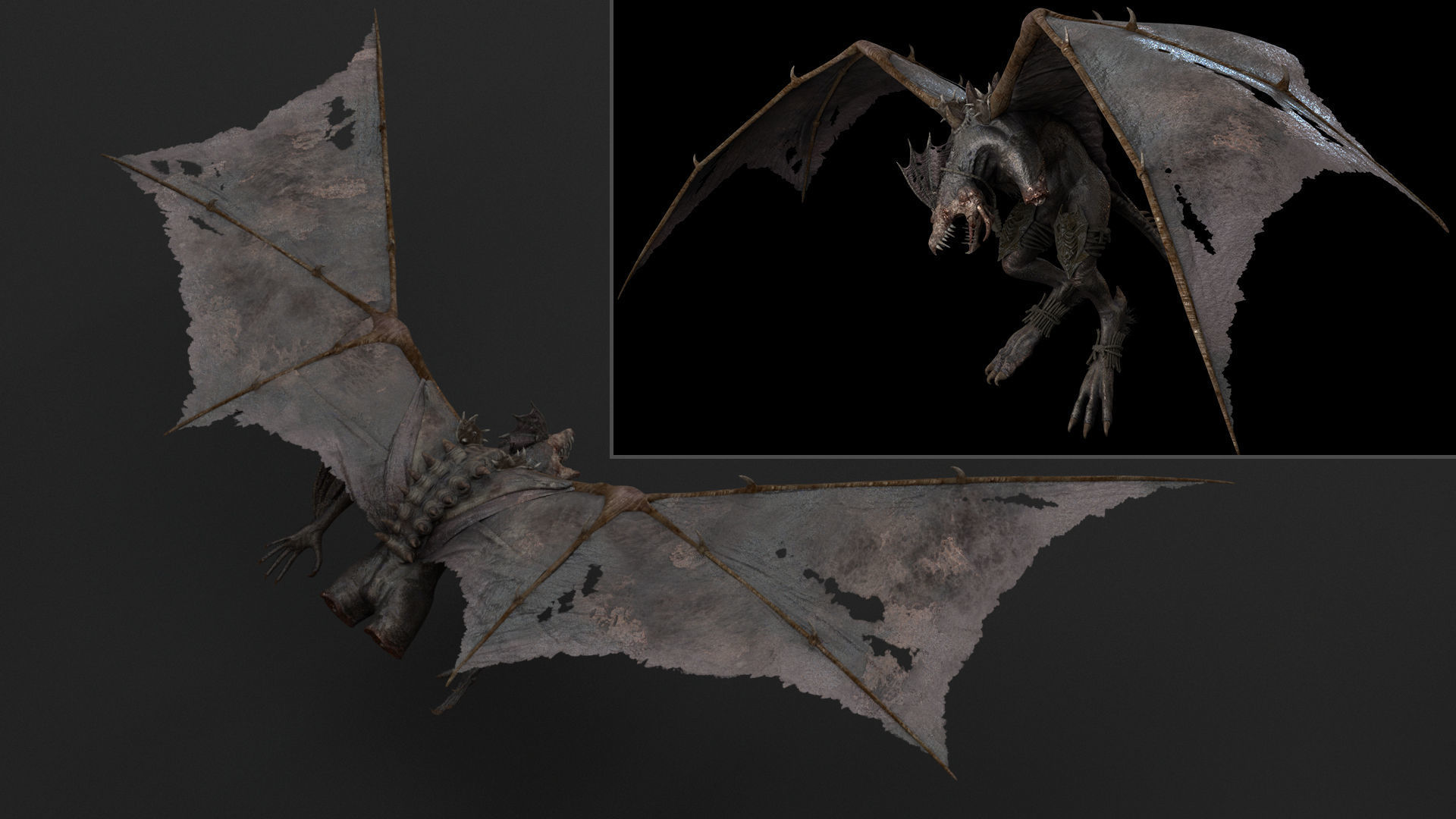 Nightshade Rigged Game Ready Low-poly 3D model_21