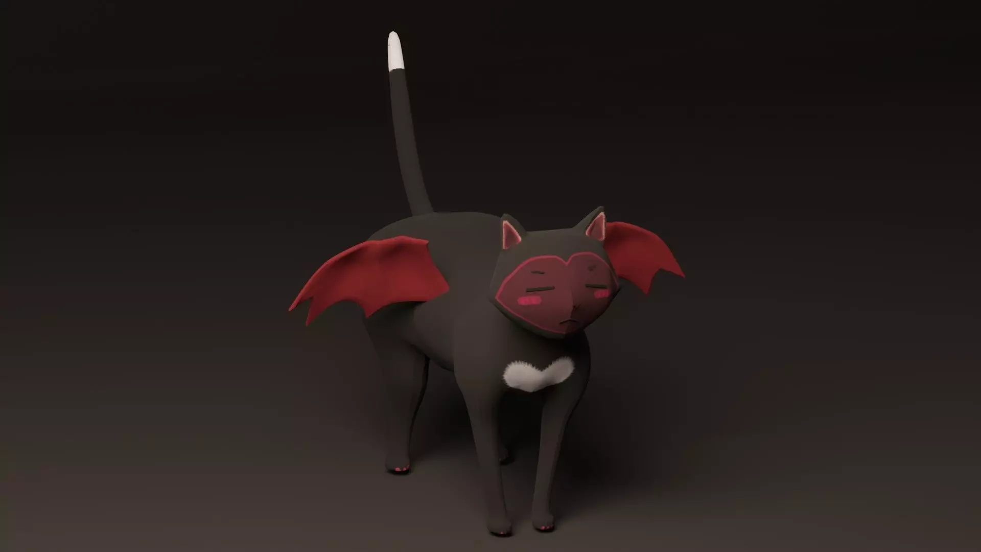 Weird Cat 3D model_0