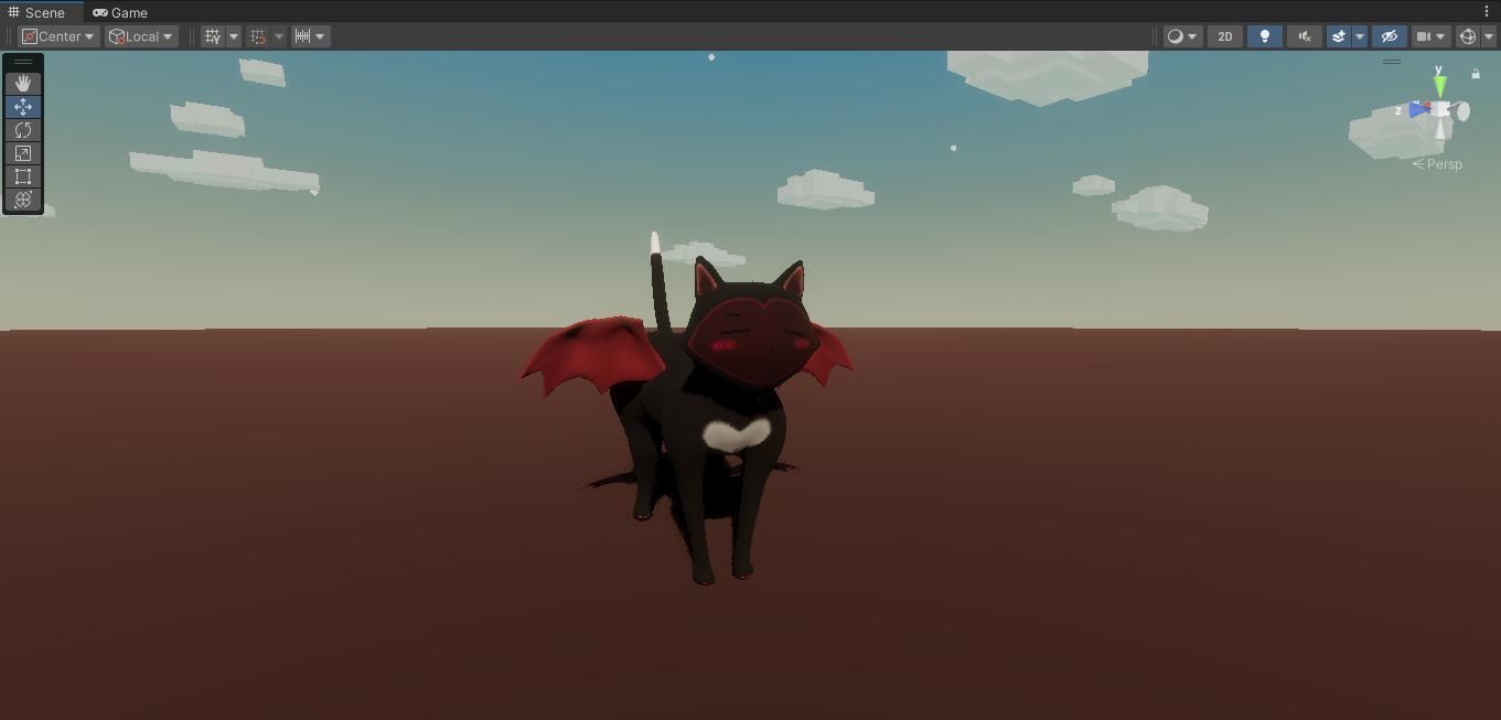 Weird Cat 3D model_2
