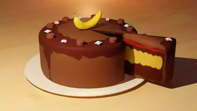 ChocoBanana Cake