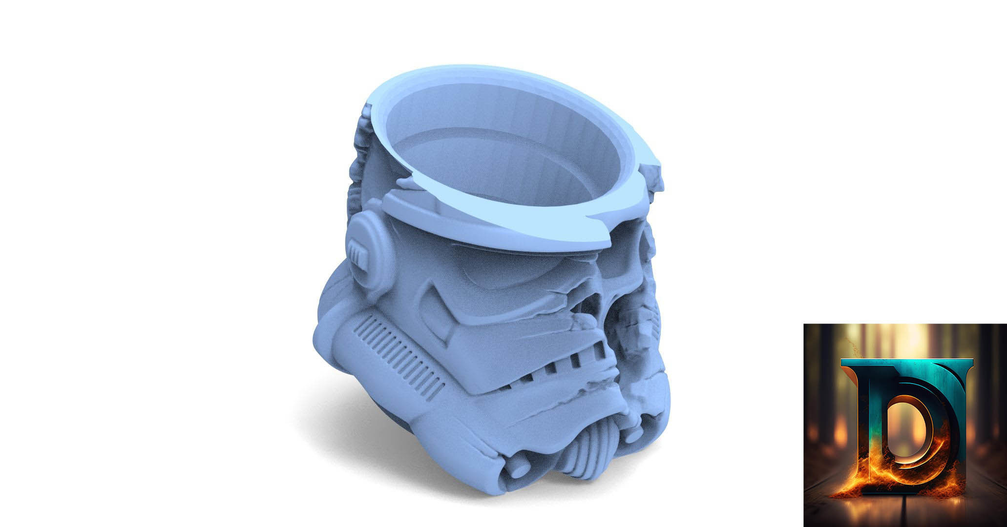 Deathtrooper Matte for 3d printing 3D model_9