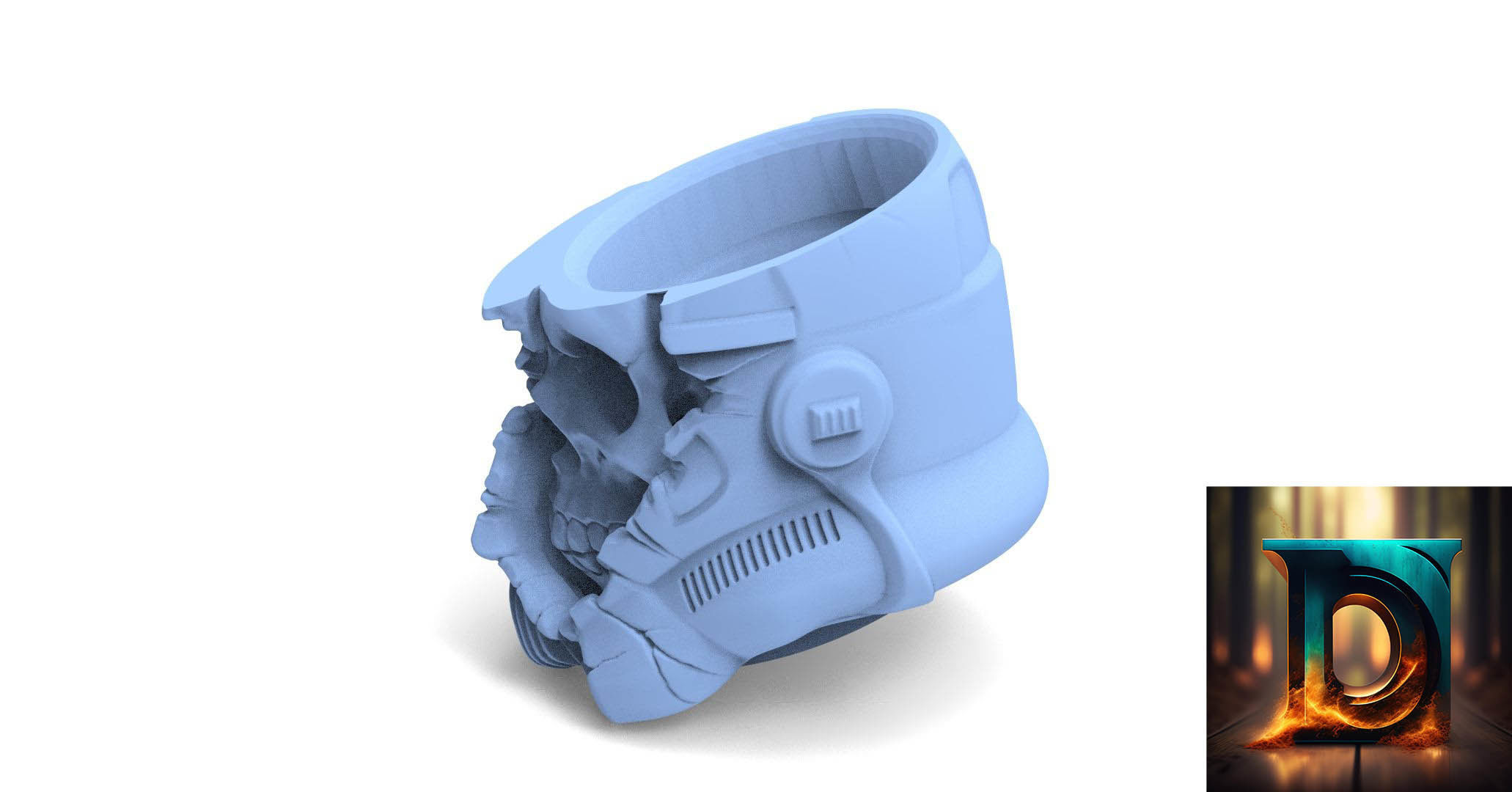 Deathtrooper Matte for 3d printing 3D model_2