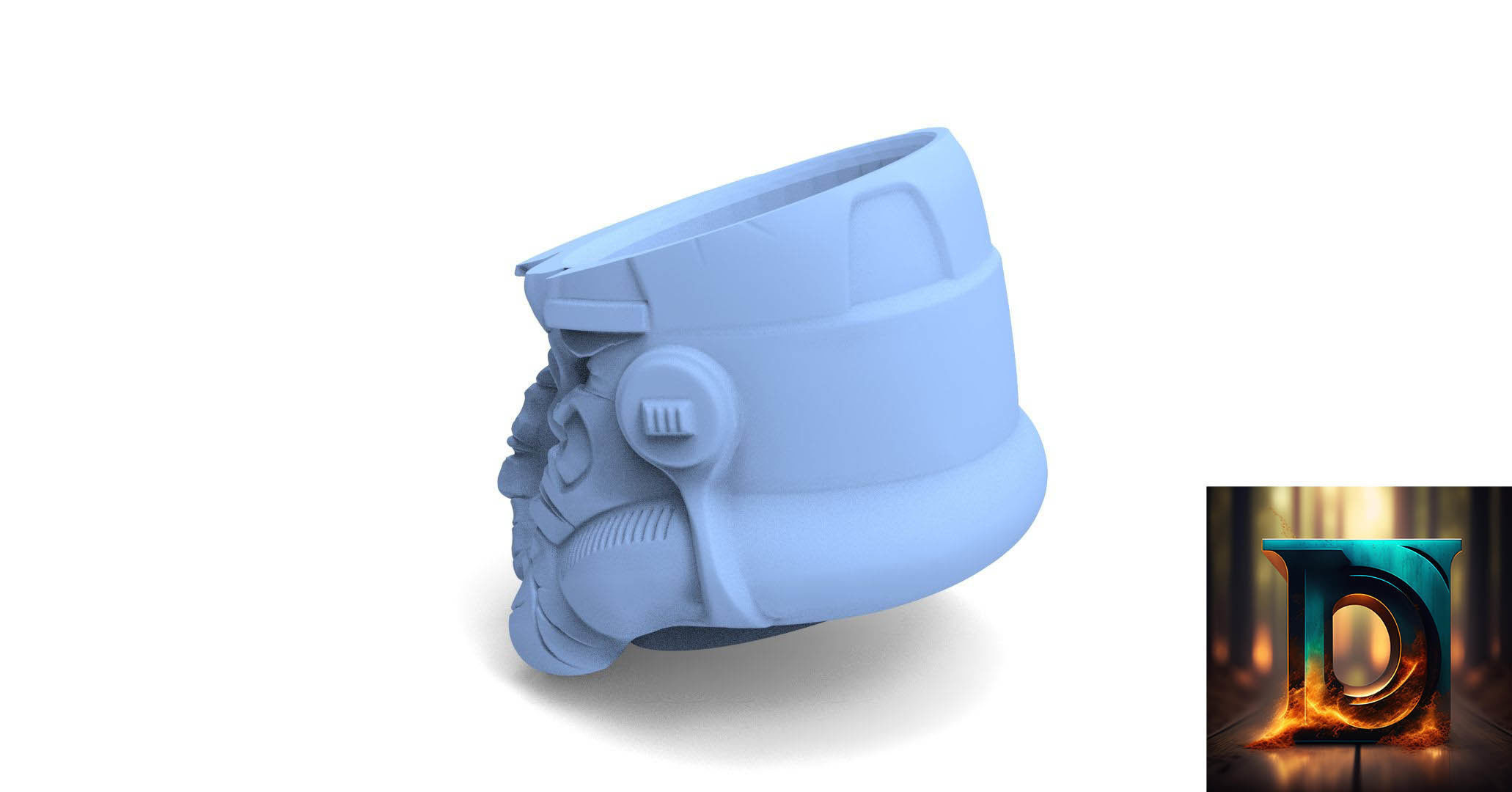 Deathtrooper Matte for 3d printing 3D model_3