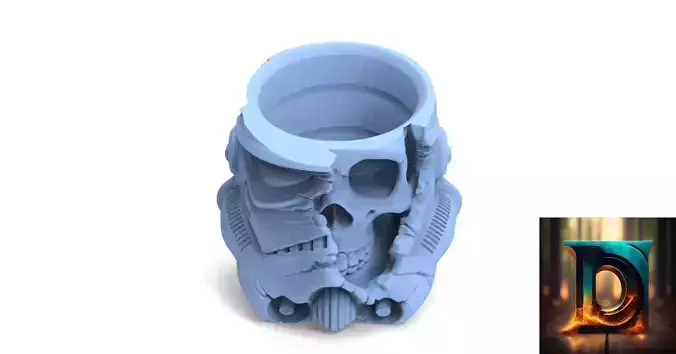Deathtrooper Matte for 3d printing