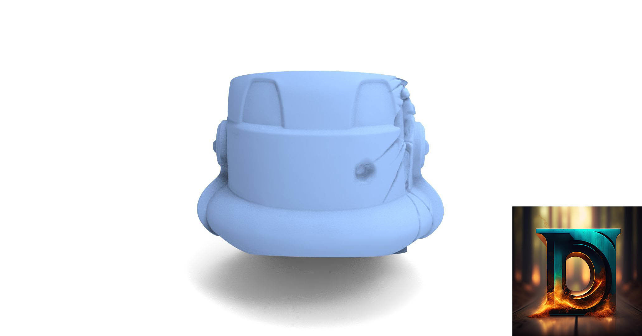 Deathtrooper Matte for 3d printing 3D model_5