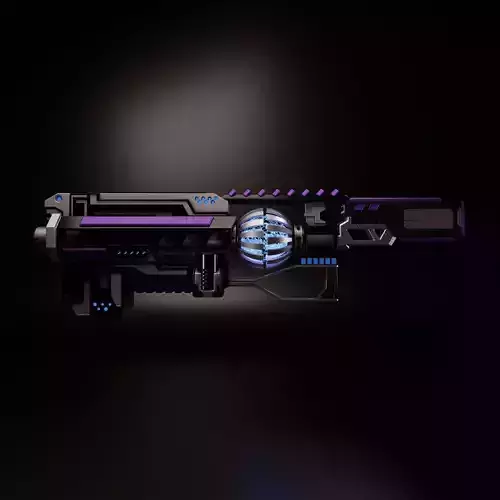 Sci-fi Plasmo gun model