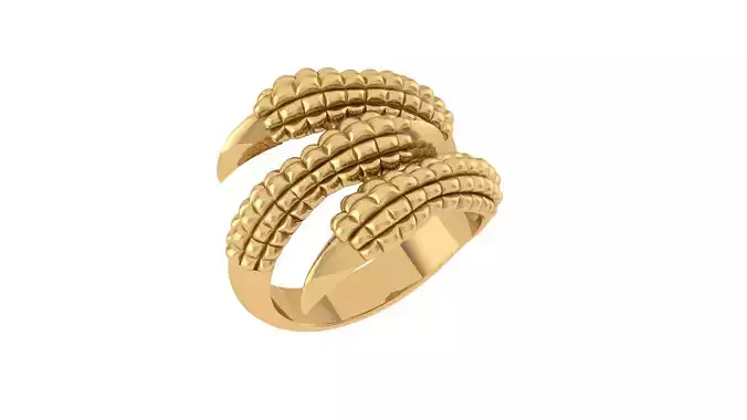 Claw Ring 3D model