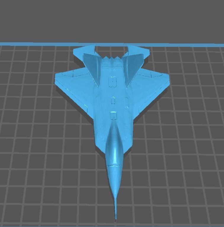 Turkish fighter kaan 3d model 3D print model_2