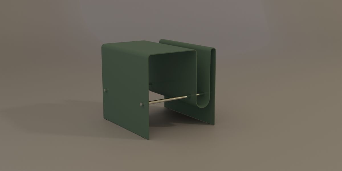 Side Table 3D model_1