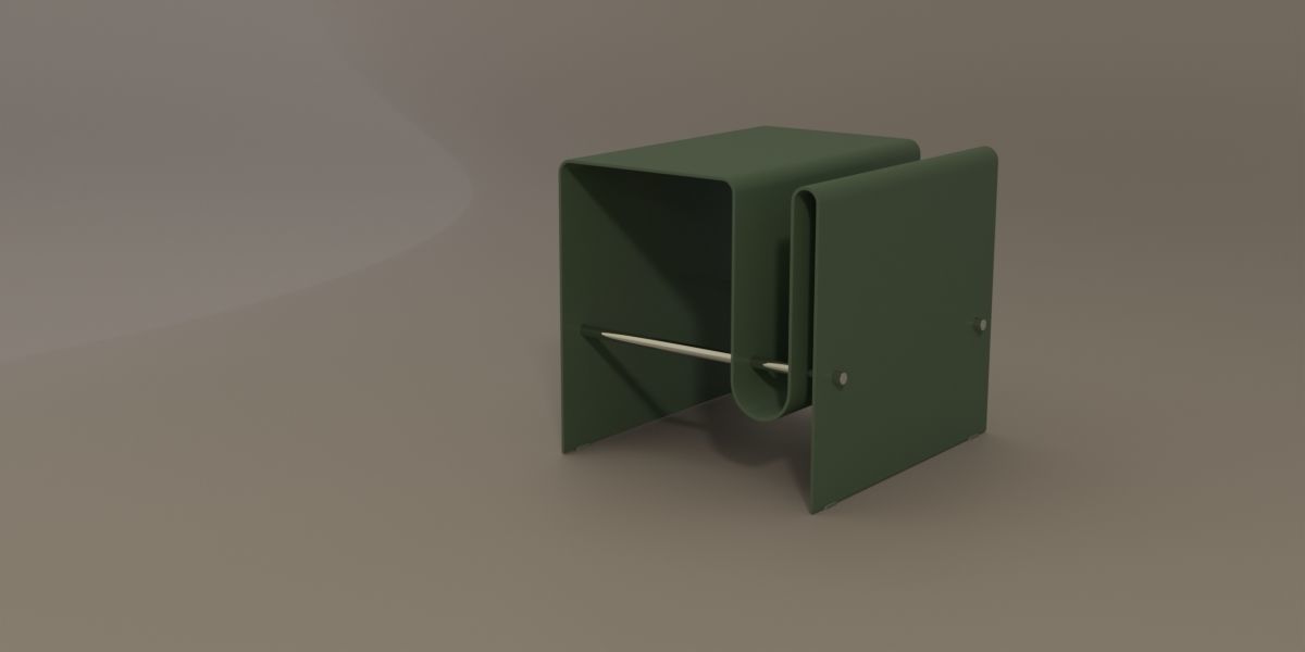 Side Table 3D model_5