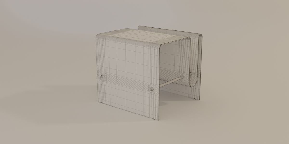Side Table 3D model_14