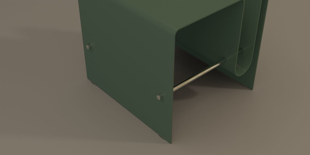 Side Table 3D model_8