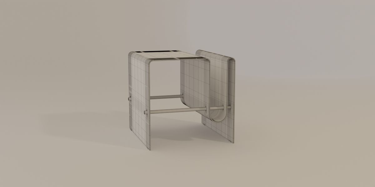 Side Table 3D model_16