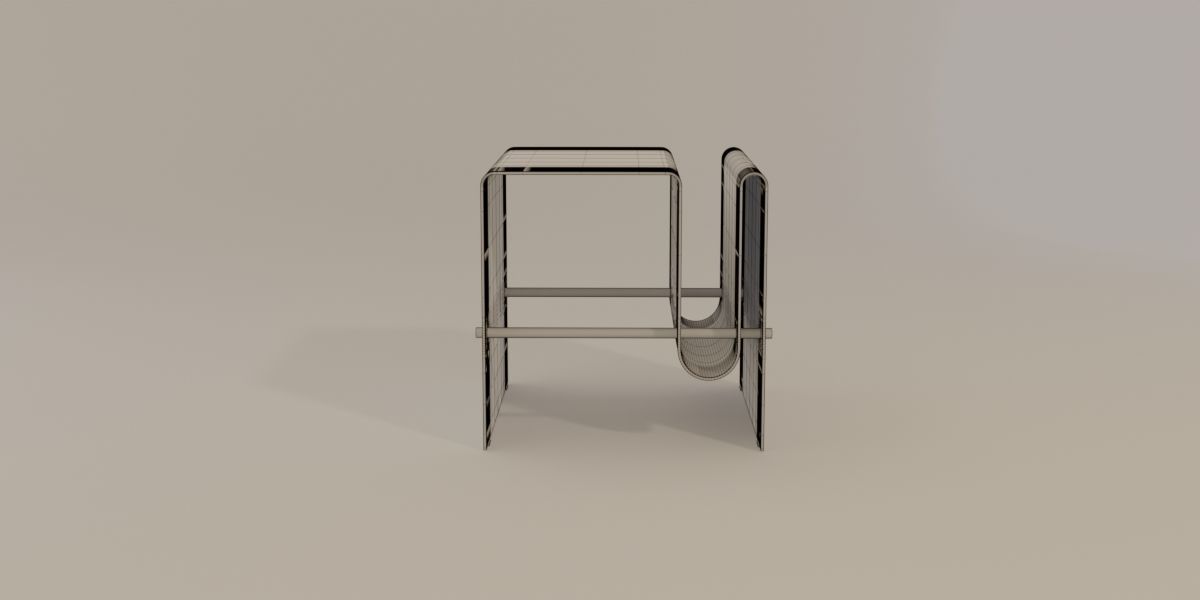 Side Table 3D model_17